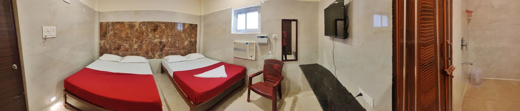 Room 3, Ammayi Temple View, Tiruvannamalai