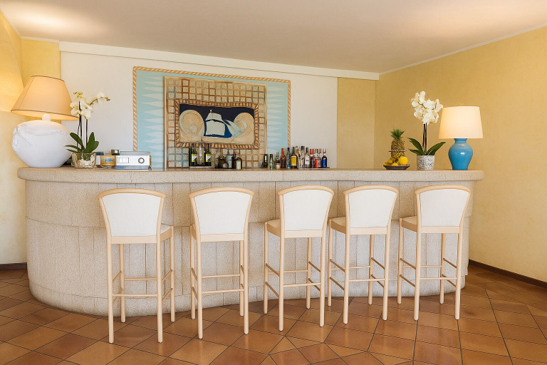Bar (on property), Hotiday Baja Sardinia Saline, Olbia-Tempio