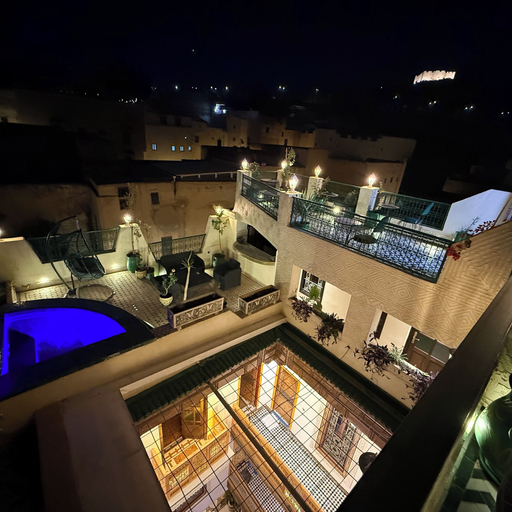 Terrace/patio 2, Riad Dar Elbellar, Fès
