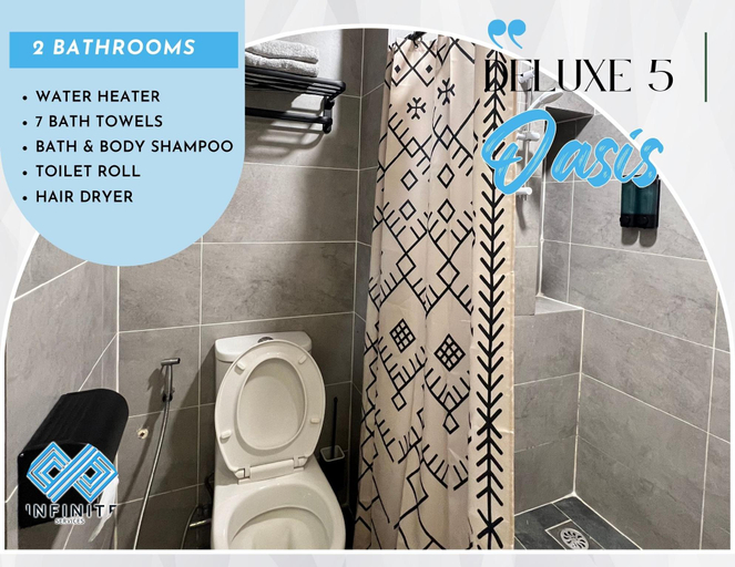 Bathroom, Sematan Town Apartments, Lundu