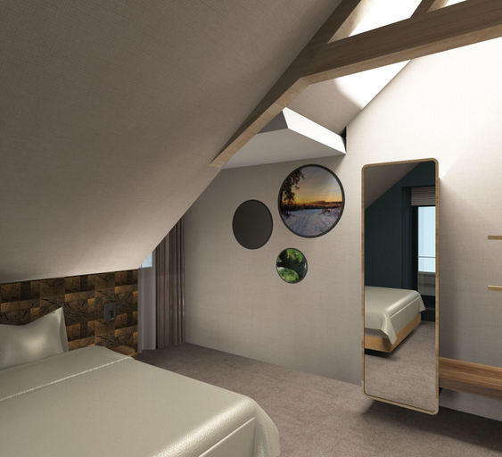 Bedroom 3, Domaine de l'Ambassadeur, Luxembourg