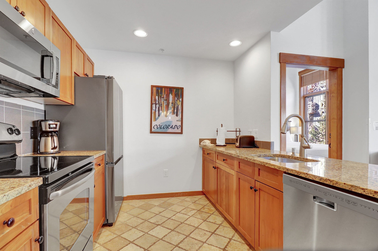 Private kitchen 4, Co208 Copper One Lodge 2 Bedroom Condo by RedAwning, Summit
