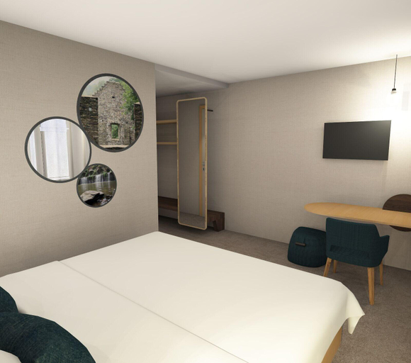 Bedroom 5, Domaine de l'Ambassadeur, Luxembourg