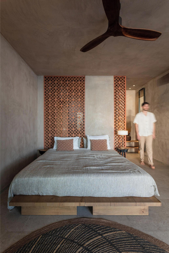 Bedroom 2, Altera Cave Villas, Crete