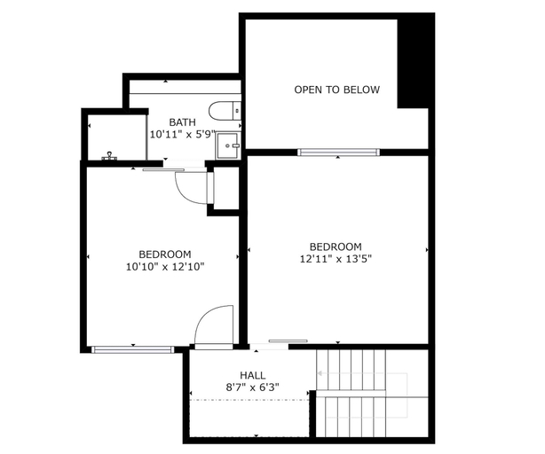 Floor plan 4, Ski Ge Loft 3 Bedroom Condo by RedAwning, Summit
