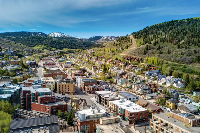 Aerial view 3, Upper Woodside Luxury 3 Bedroom Home, Summit