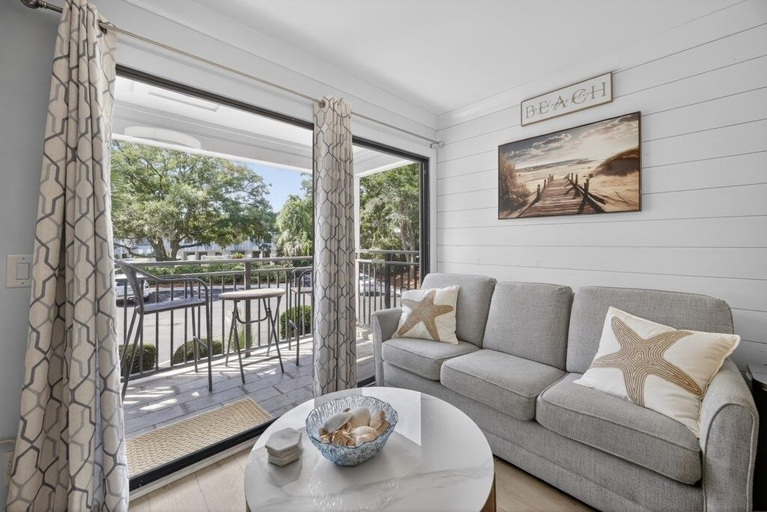 Living area 4, South End - 180 Sea Side Villas 1 Bedroom Condo, Beaufort
