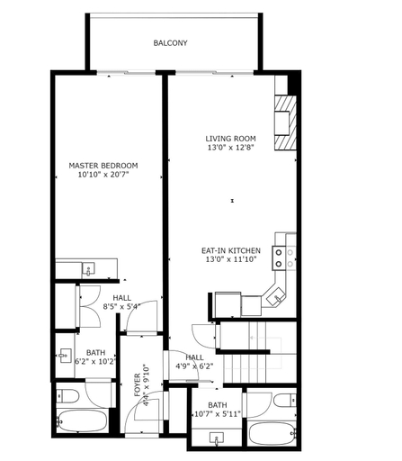 Floor plan 3, Ski Ge Loft 3 Bedroom Condo by RedAwning, Summit