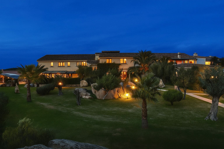 Front of property 5, Hotiday Baja Sardinia Saline, Olbia-Tempio