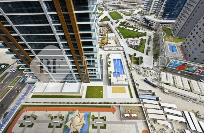 Aerial view, 1306 Bloomfields Casual STU Elite Tower, Dubai