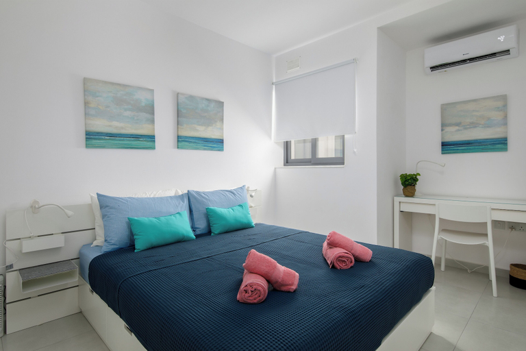 Room 3, Cosy & Modern 1 BR APT - 2 mins from sea, Saint Paul's Bay