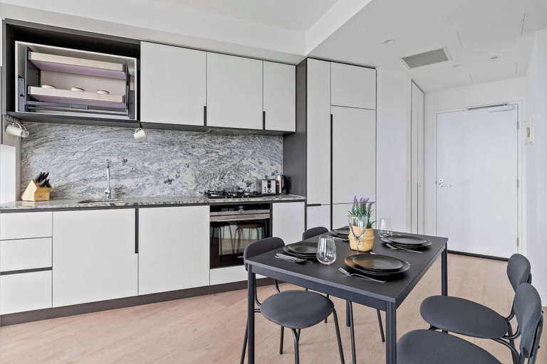 Interior 5, Cozy Apt Next to Southern Cross With Amazing Views, Melbourne