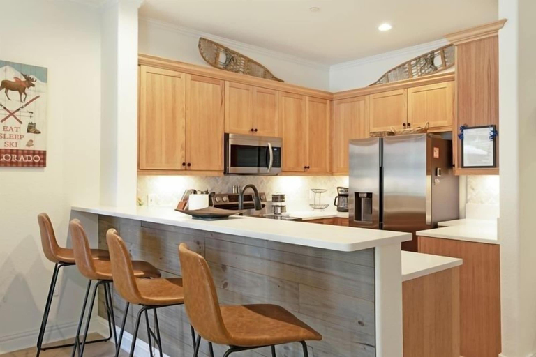 Private kitchen 3, 104 Lodge At Brookside 2 Bedroom Condo by RedAwning, Eagle