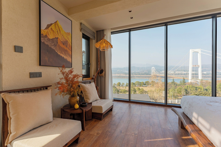 Living area, Shiyunjian Homestay, Yichang
