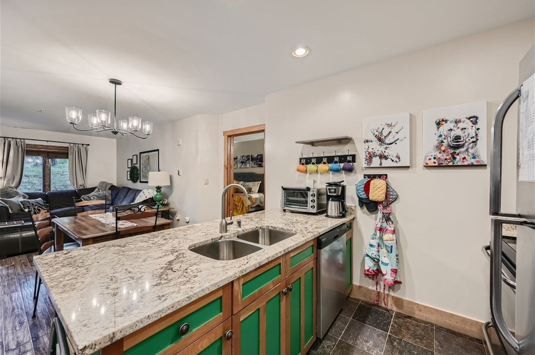 Private kitchen 3, 2225 Red Hawk 2 Bedroom Condo by RedAwning, Summit