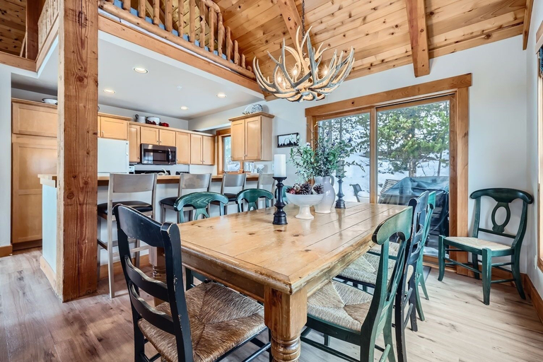 Dining 3, 6 Cabin In The Pines 3 Bedroom Home, Summit