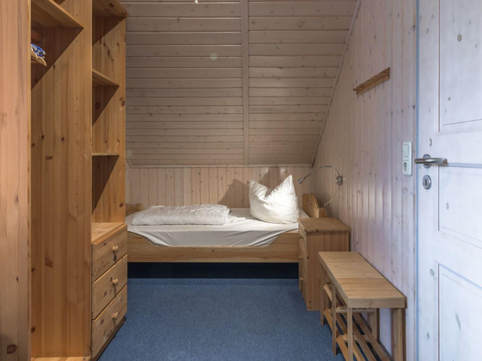 Bedroom 3, Ferienhaus im Ferienpark Mueritz, Mecklenburgische Seenplatte