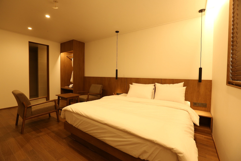 Bedroom 2, Hotel I-MOK, Dongnae