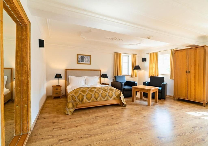 Bedroom 3, Hotel Hahnmühle 1323, Coburg