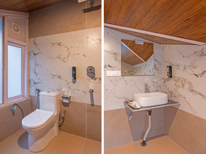 Bathroom 4, Treebo MR Villa with Mountain View, Kullu