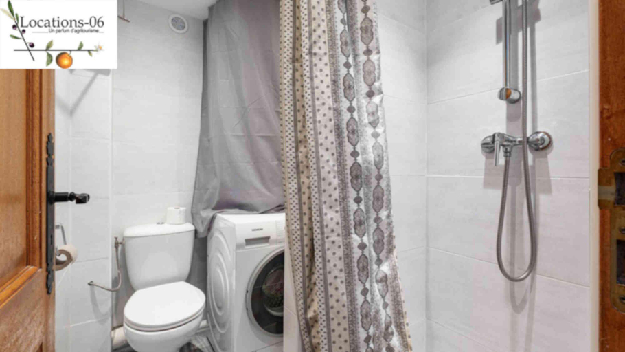 Bathroom, Quiet and Nature Holiday Home on the Cote dAzur, Alpes-Maritimes