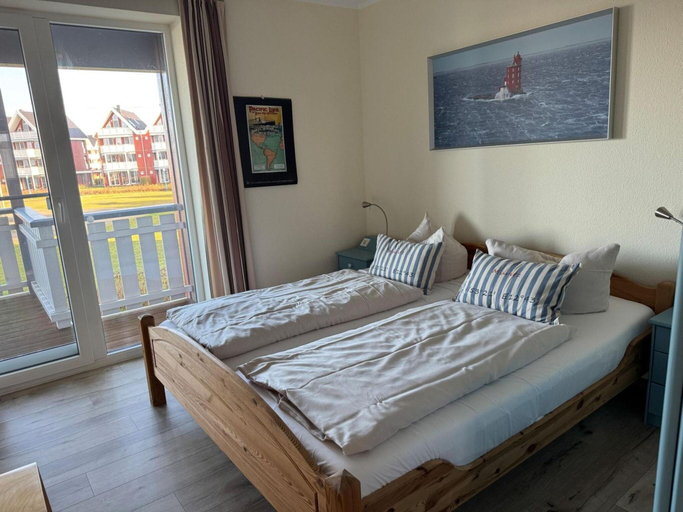 Bedroom 2, exklusives Appartement in Rechlin, Mecklenburgische Seenplatte