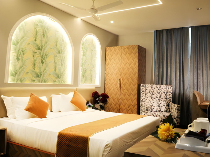 Bedroom 3, The Byke Boutique - Hotel Grassfield - Jaipur, Jaipur