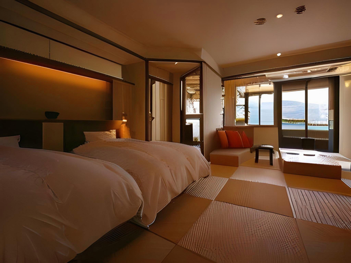 Bedroom, Hayamakan, Kaminoyama
