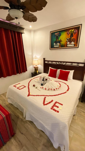 Bedroom 2, Hotel Taa' Tiin, San Juan La Laguna