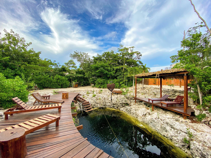 Interior detail 4, Selva Norte Nature Retreat with jacuzzi, Cozumel