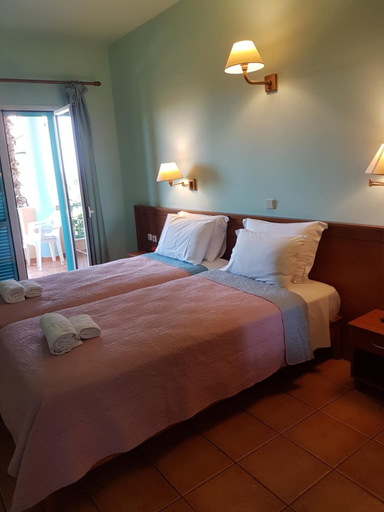 Bedroom 3, Poseidon Apartments, Ionian Islands
