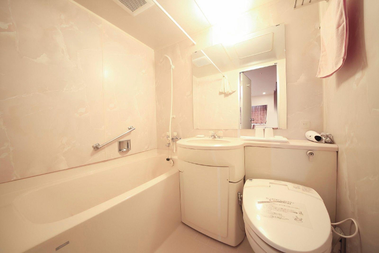 Bathroom, Heiseikan Shiosaitei Hanatsuki, Hakodate