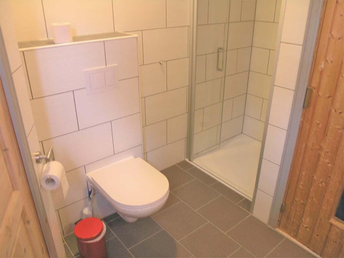 Bathroom 3, skandinavisches Ferienhaus in Mirow, Mecklenburgische Seenplatte