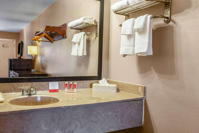 Bathroom 5, Econo Lodge Meridian, Lauderdale