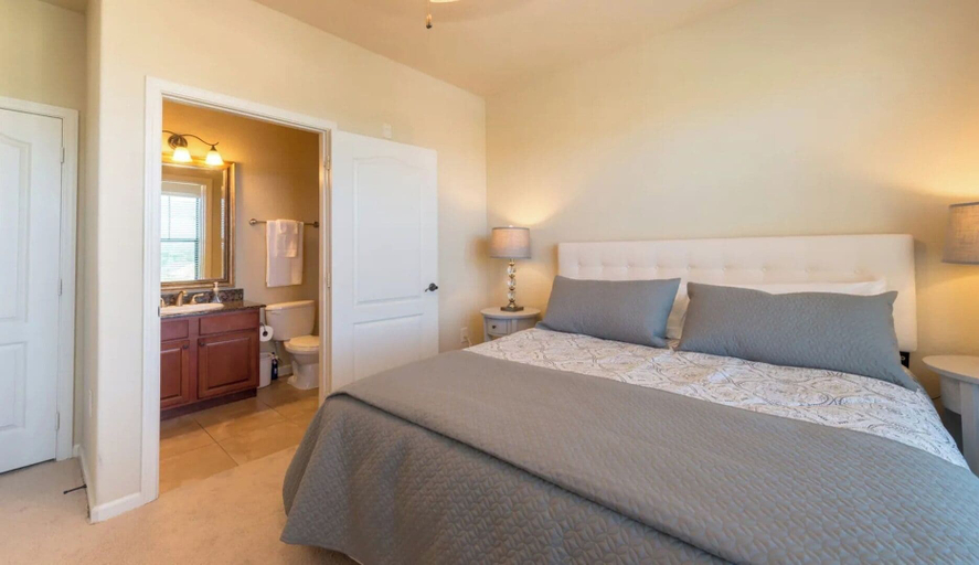 Bedroom 2, Bright 3BR Resort Condo Near Disney + Pools, Polk