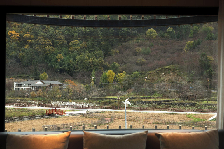 View from room 4, Country Retreats Shaanxi Foping, Hanzhong