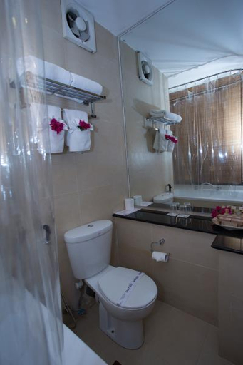 Bathroom 5, Tourmaline Hotel, K.F.G. & G. Korale