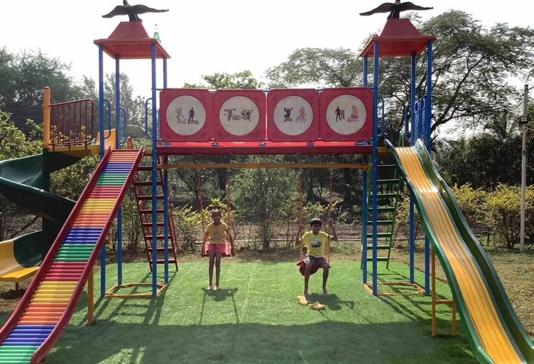 Children's play area - outdoor 2, Green Living Farm House, Nashik