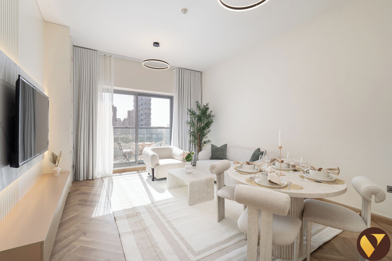 Living area 3, Vogue | Jeewar JVC near Circle Mall | Pool & Gym, Dubai