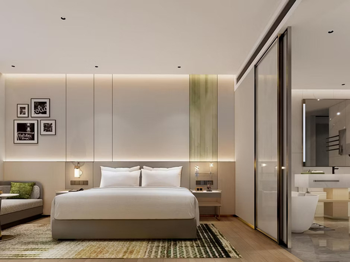 Bedroom 3, Holiday Inn & Suites SUZHOU XIANGCHENG by IHG, Suzhou