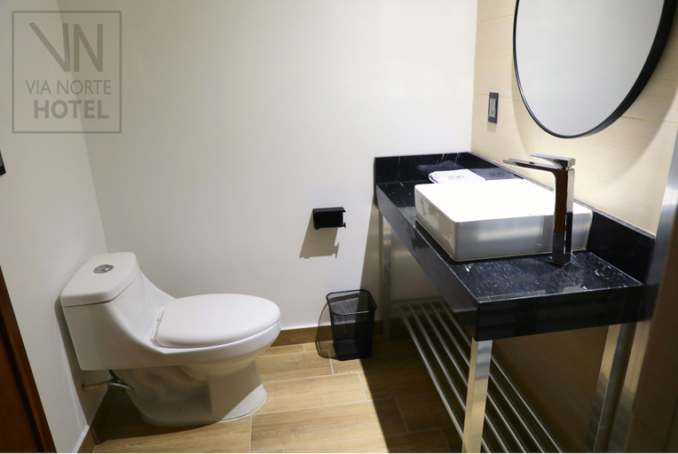 Bathroom 2, Hotel Vía Norte, Tuxtla Gutiérrez