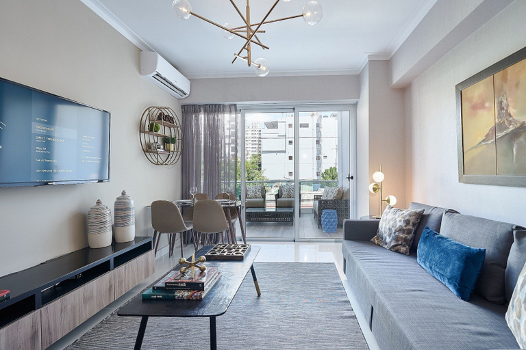 Living area 4, Shalom Tower By YellowKey, Distrito Nacional
