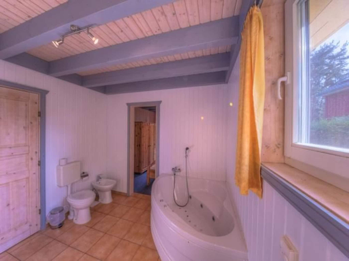 Bathroom 3, Ferienhaus im skandinavischen Stil, Mecklenburgische Seenplatte
