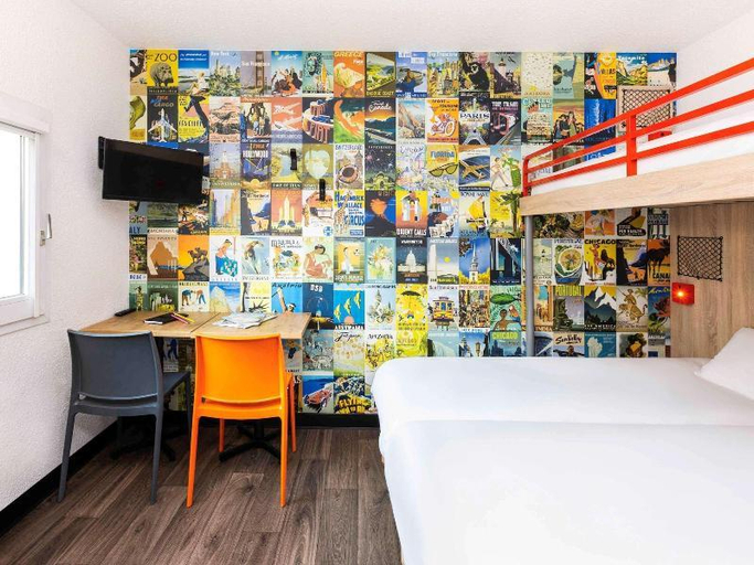 Bedroom 4, Hotelf1 Saint Nazaire La Baule, Loire-Atlantique