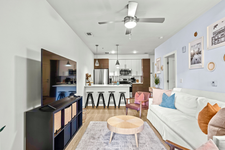 Living area 5, Luxury in the skies, Atlanta