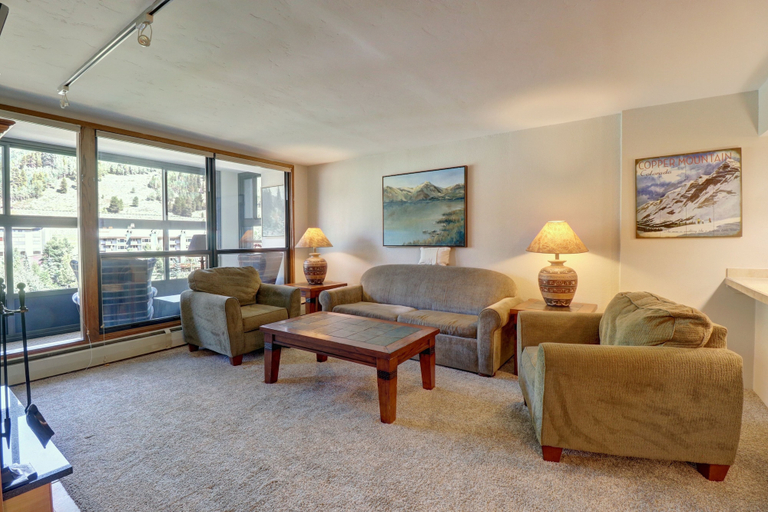 Living area 2, Mp410 Mountain Plaza 1br 2ba -pet Friendly 1 Bedroom Condo, Summit