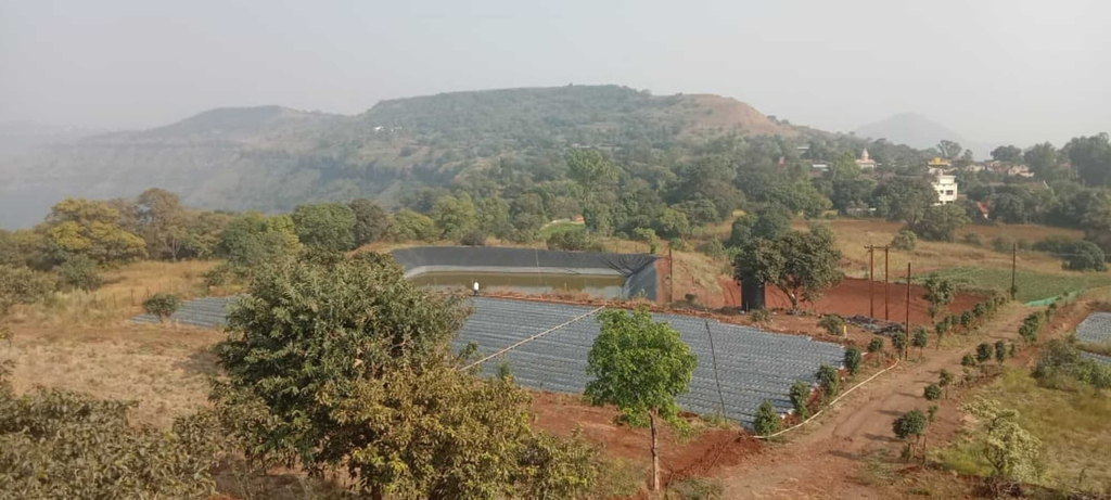 City view from property 2, Kedareshwar Agro Tourism, Satara