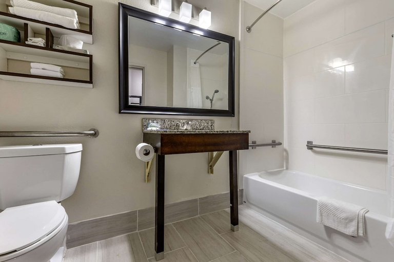 Bathroom 4, Quality Inn Spartanburg, Spartanburg