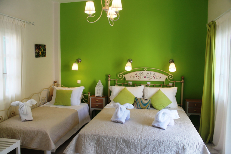 Bedroom 4, Evizorzia Villas, South Aegean