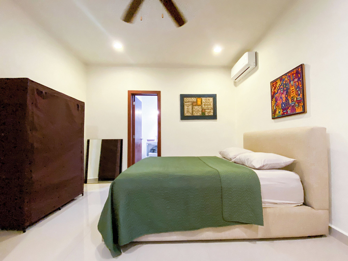 Bedroom 3, Suenos del Mar - Downtown apartment near the beach, Cozumel